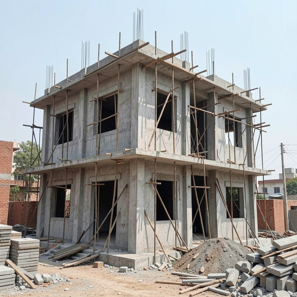 MIB-Manzoor Innovative Builder-Gray Structure Building -01