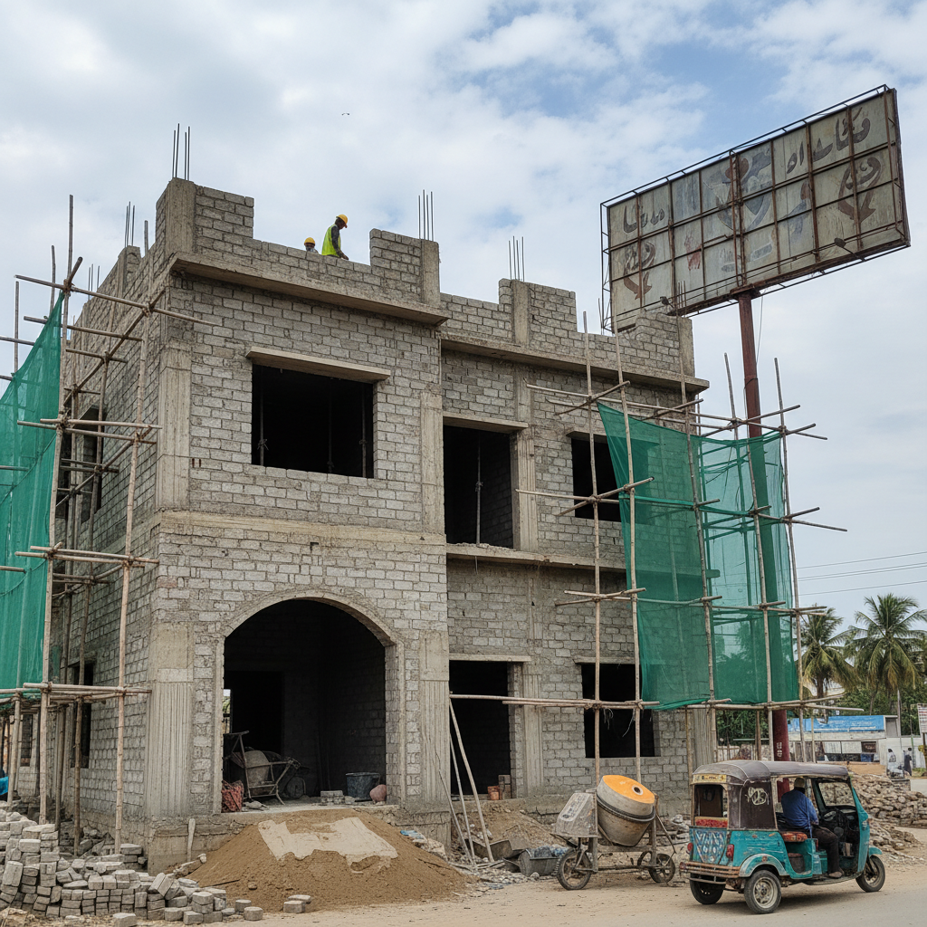 MIB-Manzoor Innovative Builder-Gray Structure Building -04